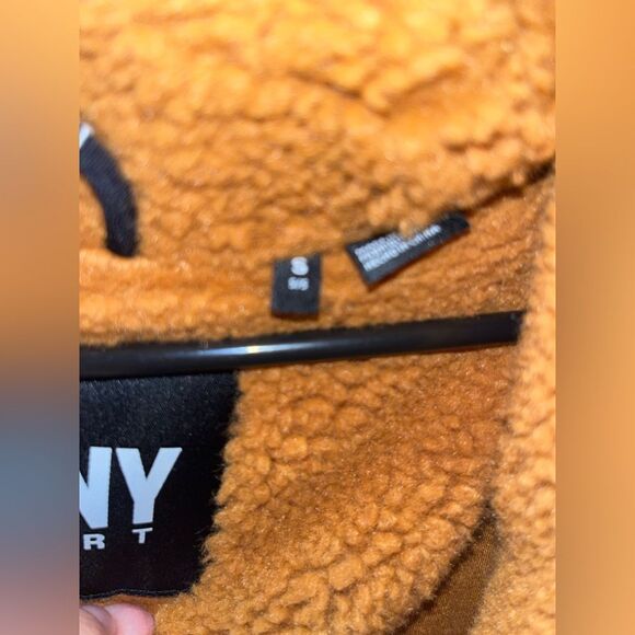 DKNY Women’s Sport Hooded Roebling Fleece Jacket Size Small - Picture 5 of 14